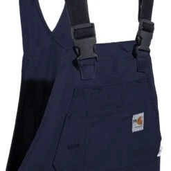 Carhartt Overalls: Men's 101626 410 Flame Resistant Lined Cotton Duck Bib Overalls -Work Clothes Discount Store carhartt 101627 410 fd 01 1