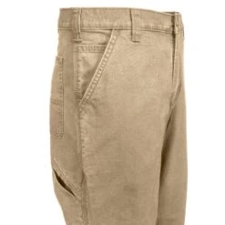 Carhartt Pants: Men's Rugged Flex 102291 253 Dark Khaki Dungarees -Work Clothes Discount Store carhartt 102291 253 r 01 1