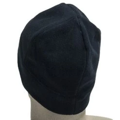 Carhartt Hats: Black Polyester Fleece Hat A207 BLK