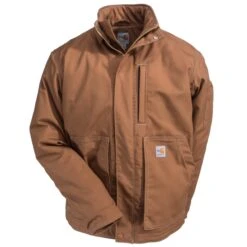 Carhartt Jackets: Men's FR Brown 102692 211 Full Swing Lanyard Access Jacket 15 Carhartt Jackets: Men's FR Brown 102692 211 Full Swing Lanyard Access Jacket -Work Clothes Discount Store carhartt 102692 211 1