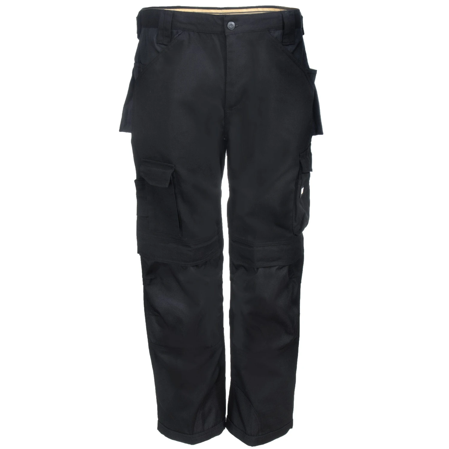 CAT Apparel Pants: Men's C172 016 Black Multi-Pocket Trademark Trousers 2 CAT Apparel Pants: Men's C172 016 Black Multi-Pocket Trademark Trousers - Image 2