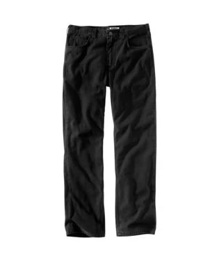 Carhartt Pants: Men's 102517 001 Black Rugged Flex Rigby Five-Pocket Canvas Work Pants 2 Carhartt Pants: Men's 102517 001 Black Rugged Flex Rigby Five-Pocket Canvas Work Pants - Image 2