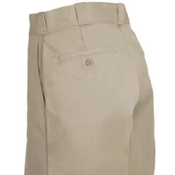Dickies Shorts: Men's 42283 KH Khaki 13 Inch Multi Use Pocket Work Shorts -Work Clothes Discount Store dickies 42283 khi l 01