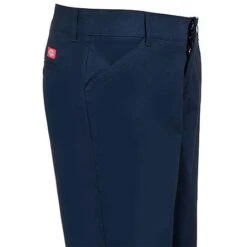 Dickies Pants: Women's FP321 DN Dark Navy Relaxed Fit Cotton Stretch Pants