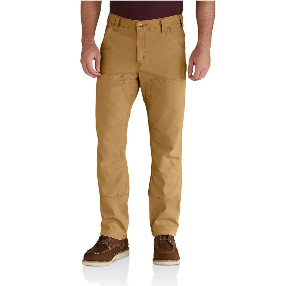 Carhartt Pants: Men's 102802 918 Hickory Rugged Flex Rigby Double Front Pants 1 Carhartt Pants: Men's 102802 918 Hickory Rugged Flex Rigby Double Front Pants
