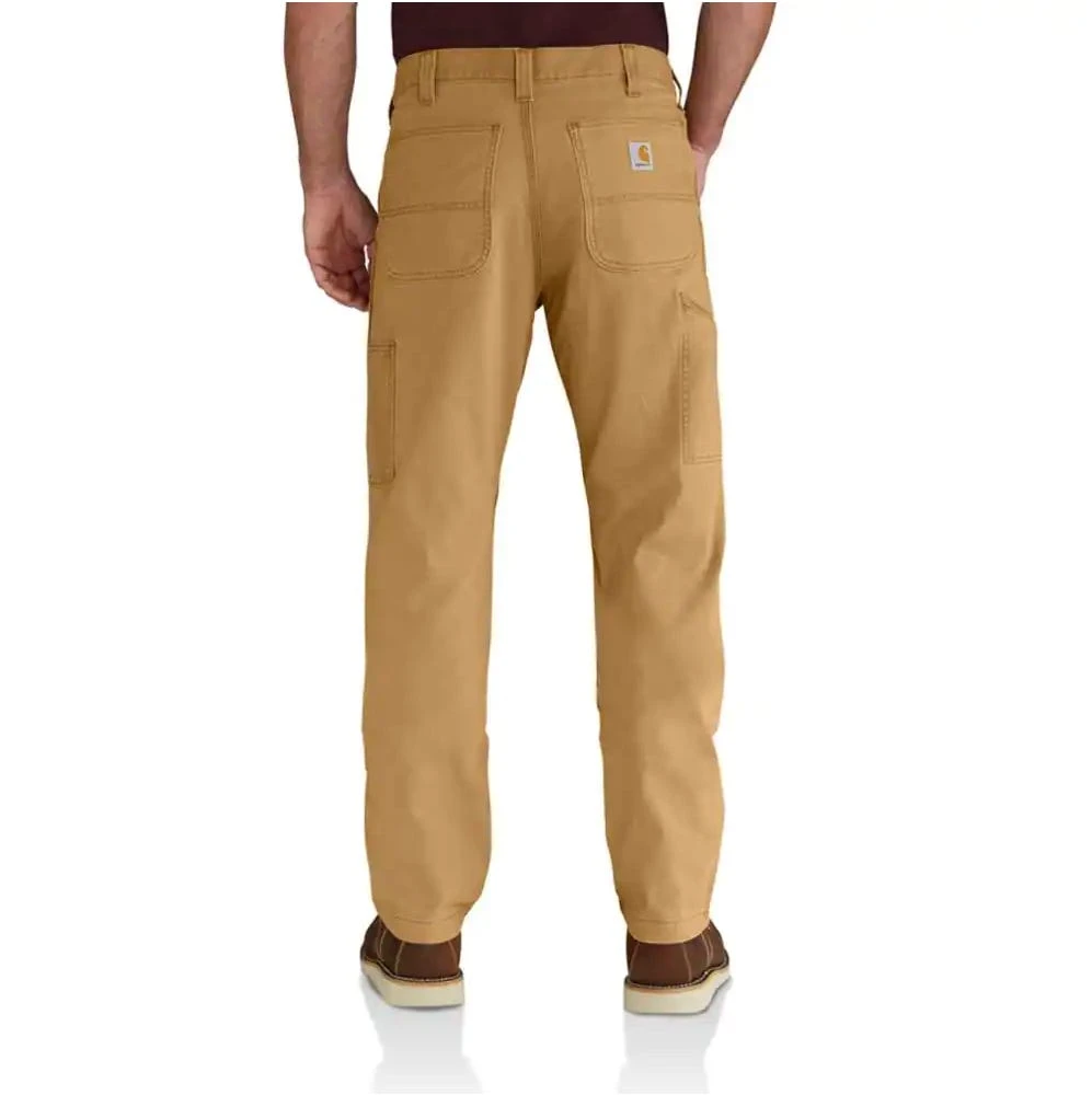 Carhartt Pants: Men's 102802 918 Hickory Rugged Flex Rigby Double Front Pants 2 Carhartt Pants: Men's 102802 918 Hickory Rugged Flex Rigby Double Front Pants - Image 2