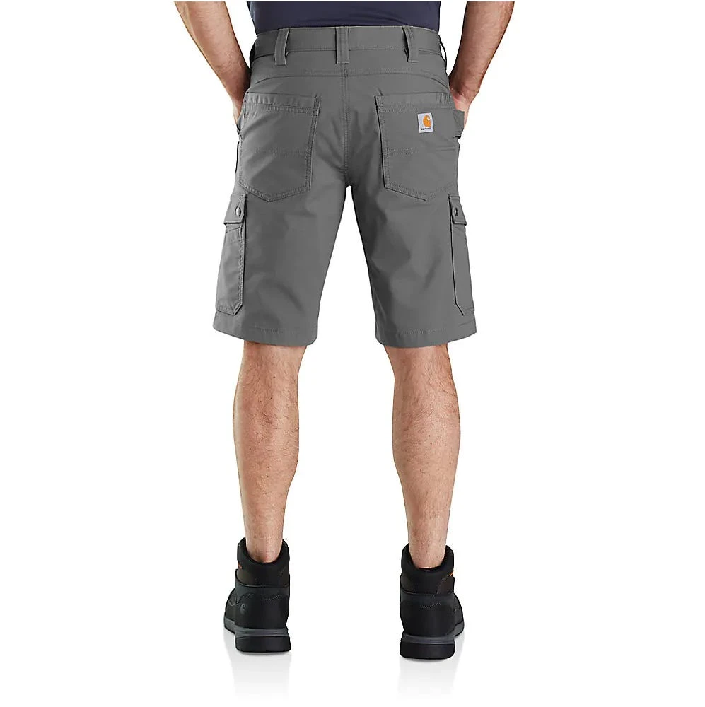 Carhartt Shorts: Men's 104727 075 Steel Rugged Flex Relaxed Fit Ripstop Cargo Work Short 2 Carhartt Shorts: Men's 104727 075 Steel Rugged Flex Relaxed Fit Ripstop Cargo Work Short - Image 2