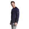 Ariat Work FR: Men's 10022597 Navy Flame Resistant Air Lightweight Long Sleeve Henley Shirt