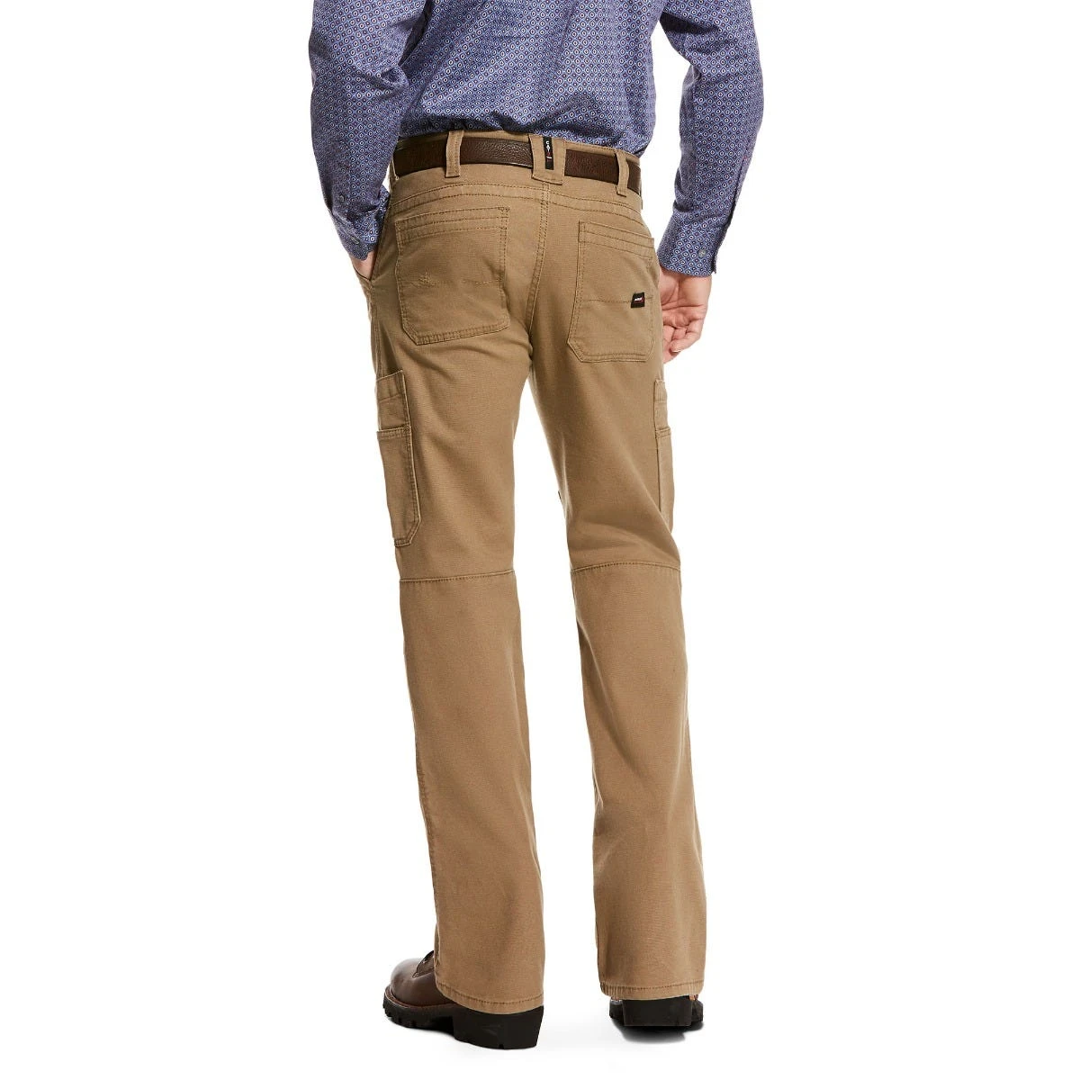 Ariat Work FR: Men's FR 10027705 Field Khaki M5 Slim Stretch DuraLight Canvas Straight Leg Pant 1 Ariat Work FR: Men's FR 10027705 Field Khaki M5 Slim Stretch DuraLight Canvas Straight Leg Pant