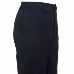 Dickies Pants: Women's FP121 BK Black Flat Front Stretch Twill Pants -Work Clothes Discount Store fp121bk dickiesr 01