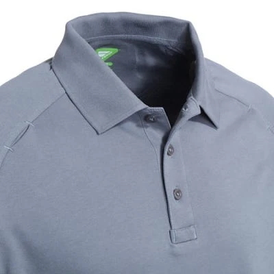 Horace Small: HS5135 Gray Long Sleeve Special Ops Polo 2 Horace Small: HS5135 Gray Long Sleeve Special Ops Polo - Image 2