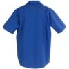 Red Kap Shirts: Men's SP24 RB Blue Short-Sleeve Industrial Work Shirt