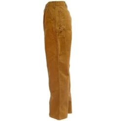 Carhartt Pants: Men's B136 BRN Brown Double Front Duck Dungaree Work Pants 6 Carhartt Pants: Men's B136 BRN Brown Double Front Duck Dungaree Work Pants -Work Clothes Discount Store image 48192
