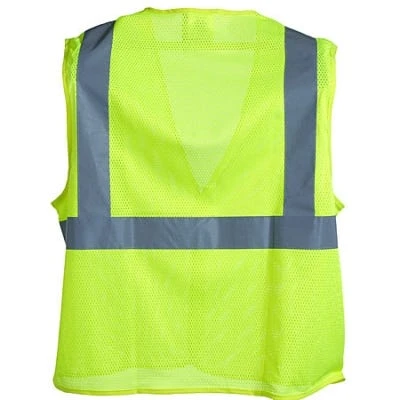 Ergodyne Vests: GloWear 8205HL LIM Lime Green Class 2 Super Econo Vest 2 Ergodyne Vests: GloWear 8205HL LIM Lime Green Class 2 Super Econo Vest - Image 2
