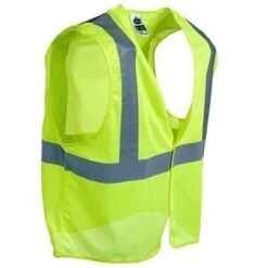 Ergodyne Vests: GloWear 8205HL LIM Lime Green Class 2 Super Econo Vest 5 Ergodyne Vests: GloWear 8205HL LIM Lime Green Class 2 Super Econo Vest -Work Clothes Discount Store image 50104