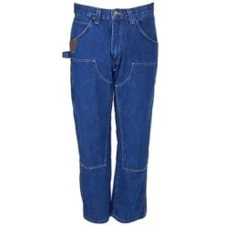 Wrangler Riggs Jeans: Men's Antique Indigo 3W030 AI Double Front Utility Jeans -Work Clothes Discount Store image 53221 1 4