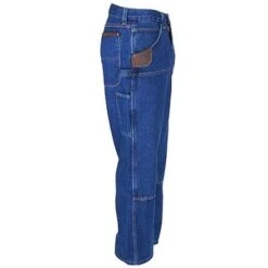 Wrangler Riggs Jeans: Men's Antique Indigo 3W030 AI Double Front Utility Jeans -Work Clothes Discount Store image 53222 1 4