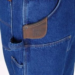 Wrangler Riggs Jeans: Men's Antique Indigo 3W030 AI Double Front Utility Jeans -Work Clothes Discount Store image 53223 1 4