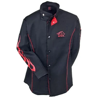 Black Stallion Jackets: Men's BX9C Fire-Resistant Stryker Welding Jacket 1 Black Stallion Jackets: Men's BX9C Fire-Resistant Stryker Welding Jacket