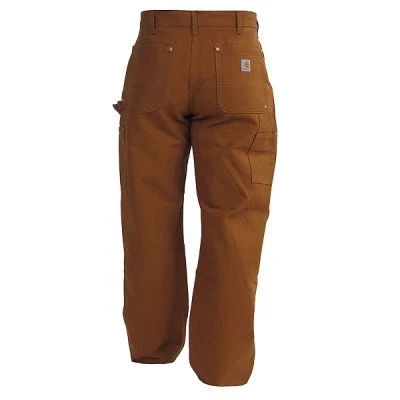 Carhartt Pants: Men's B01 BRN Brown Duck Work Pants 3 Carhartt Pants: Men's B01 BRN Brown Duck Work Pants - Image 3
