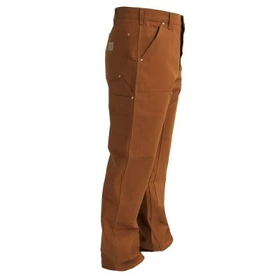 Carhartt Pants: Men's B01 BRN Brown Duck Work Pants 1 Carhartt Pants: Men's B01 BRN Brown Duck Work Pants