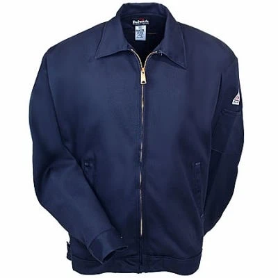 Bulwark Jackets: Men's JEL2 NV Navy Blue Flame-Resistant Work Jacket 5 Bulwark Jackets: Men's JEL2 NV Navy Blue Flame-Resistant Work Jacket - Image 5