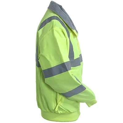 Port Authority Jackets: Safety Challenger Lined Jacket SRJ754 YLW 3 Port Authority Jackets: Safety Challenger Lined Jacket SRJ754 YLW - Image 3