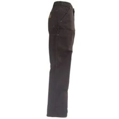 Carhartt Jeans: Men's B136 DKB Double Front Duck Dungaree Pants