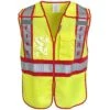 OccuNomix Vests: Hi-Visibility Public Safety Fire Vest LUX PSF