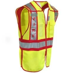 OccuNomix Vests: Hi-Visibility Public Safety Fire Vest LUX PSF -Work Clothes Discount Store image 70212