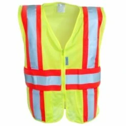 OccuNomix Vests: High Visibiliity Yellow Safety Vest LUX SC2TZ