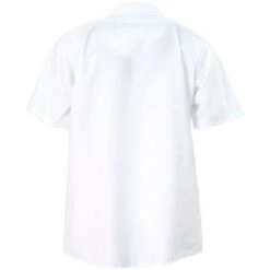 Red Kap Shirts:Men's SP26 WH White Pocketless Uniform Shirt