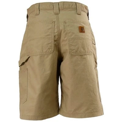 Carhartt Shorts: Men's Dark Khaki B147 DKH Cotton Canvas Work Shorts 2 Carhartt Shorts: Men's Dark Khaki B147 DKH Cotton Canvas Work Shorts - Image 2
