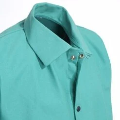 Revco Coats: Men's F2 30 C Flame-Resistant Green Welding Coat -Work Clothes Discount Store image 80119