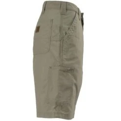 Carhartt Shorts: Men's B147 TAN Cotton Canvas Work Shorts -Work Clothes Discount Store image 80143