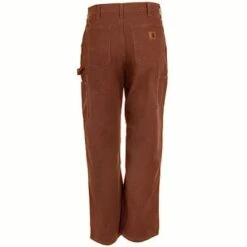 Carhartt Pants: Men's B11 BRN Cotton Duck Carpenter Work Pants -Work Clothes Discount Store image 90834