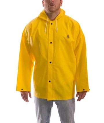 Tingley Rubber: Men's J56107 Yellow Hooded Jacket 1 Tingley Rubber: Men's J56107 Yellow Hooded Jacket