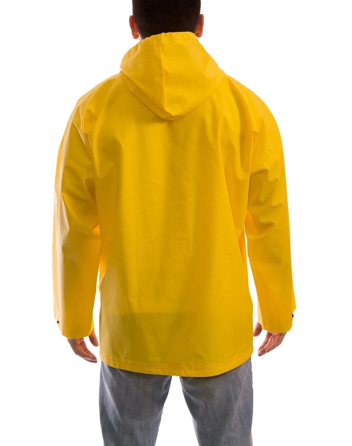 Tingley Rubber: Men's J56107 Yellow Hooded Jacket 2 Tingley Rubber: Men's J56107 Yellow Hooded Jacket - Image 2
