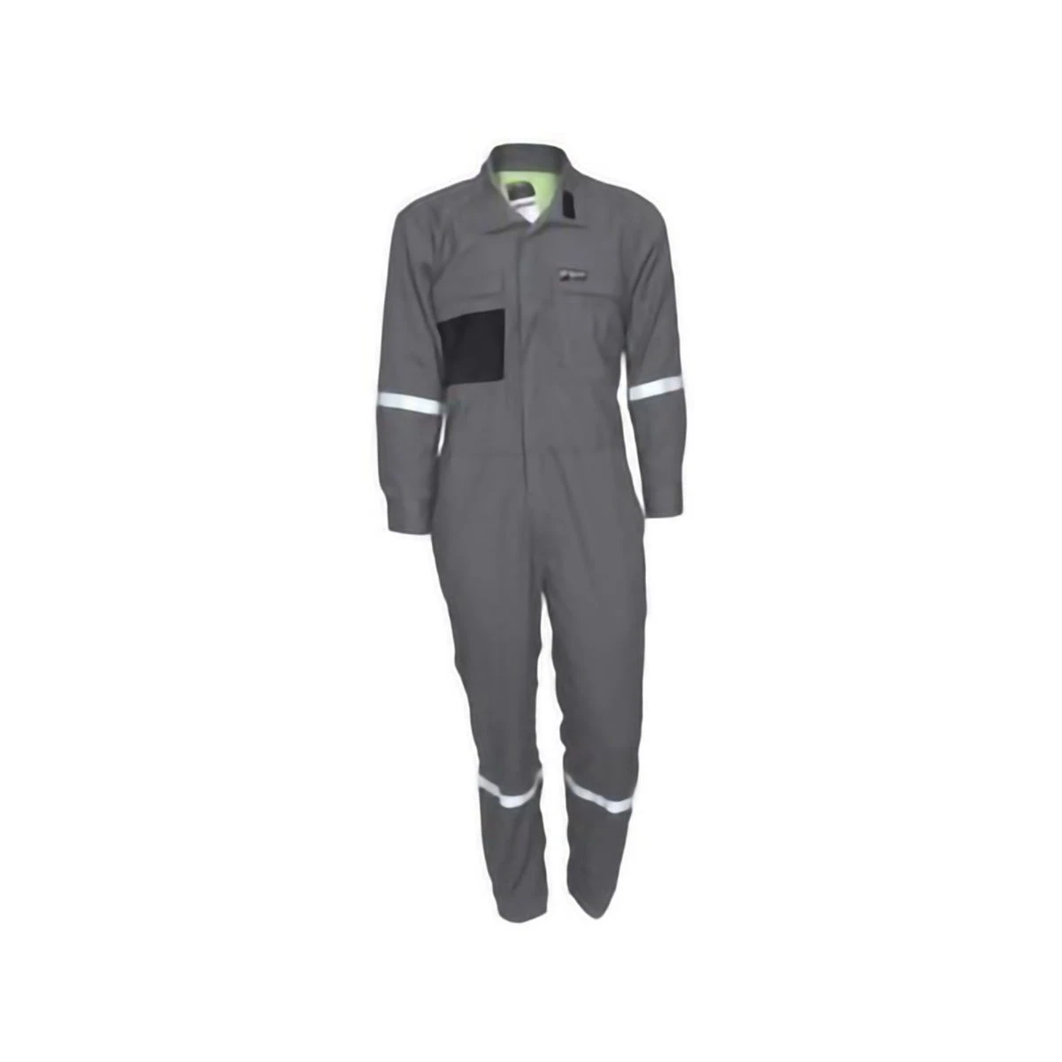 MCR Safety Coveralls: Men's SBC1011 Grey Summit Breeze FR Long Sleeve Coveralls