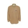 MCR Safety Shirts: Men's SBS1003 Tan FR Summit Breeze Vented Underarms Long Sleeve Button Down Shirt