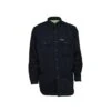 MCR Safety Shirts: Men's SBS2002 Navy FR Summit Breeze Long Sleeve Button Down Shirt