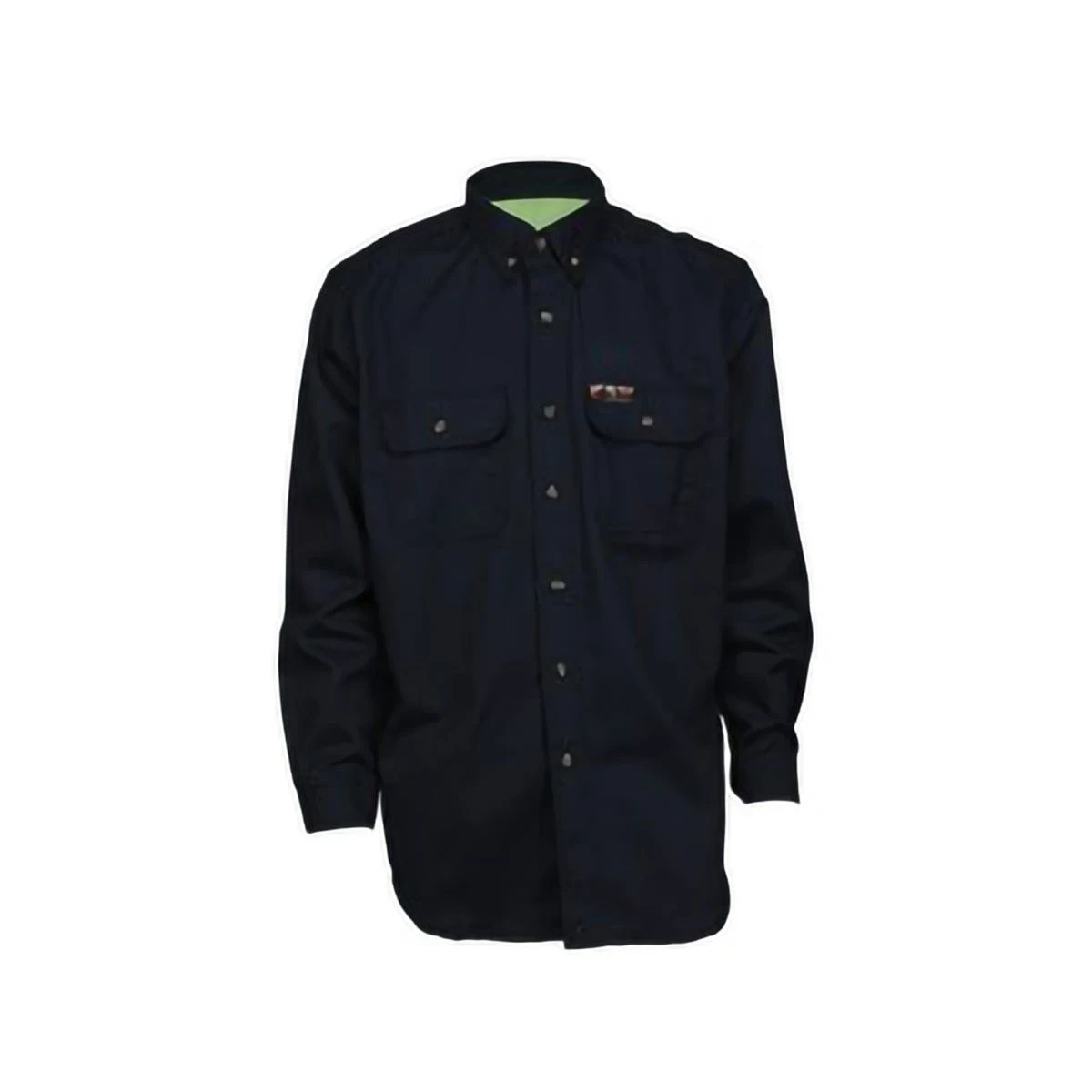 MCR Safety Shirts: Men's SBS2002 Navy FR Summit Breeze Long Sleeve Button Down Shirt