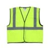 MCR Safety Vests: Men's VCL2ML Hi Vis Reflective Lime Safety Vest