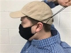 Mask: MK-CFM2 Black Fabric Reusable Double Layer Face Mask -Work Clothes Discount Store mk cfm2 4t