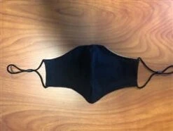 Mask: MK-CFM2 Black Fabric Reusable Double Layer Face Mask -Work Clothes Discount Store mk cfm2 5t