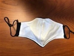 Mask: MK-CFM2 Black Fabric Reusable Double Layer Face Mask -Work Clothes Discount Store mk cfm2 6t