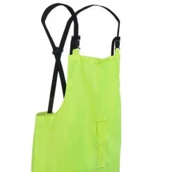Tingley Overalls: Men's Lime High-Visibility O23122 Rubber Overalls -Work Clothes Discount Store o23122 tigleyfd 01