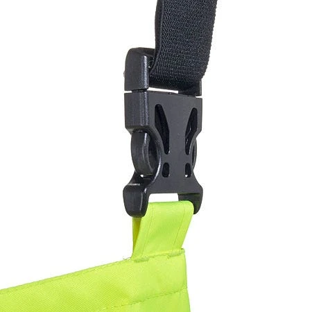 Tingley Overalls: Men's High-Visibility O24122 Lime Green Waterproof Overalls 1 Tingley Overalls: Men's High-Visibility O24122 Lime Green Waterproof Overalls