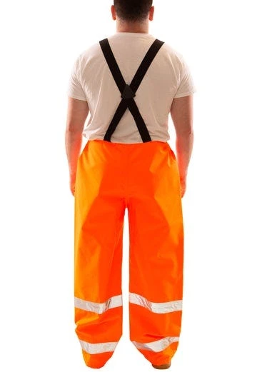 Tingley Rubber: Men's O24129 Orange High Visibility Overalls 2 Tingley Rubber: Men's O24129 Orange High Visibility Overalls - Image 2