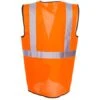 Occunomix Vests: Men's ECO-G Orange Class 2 High Visibility Safety Vest
